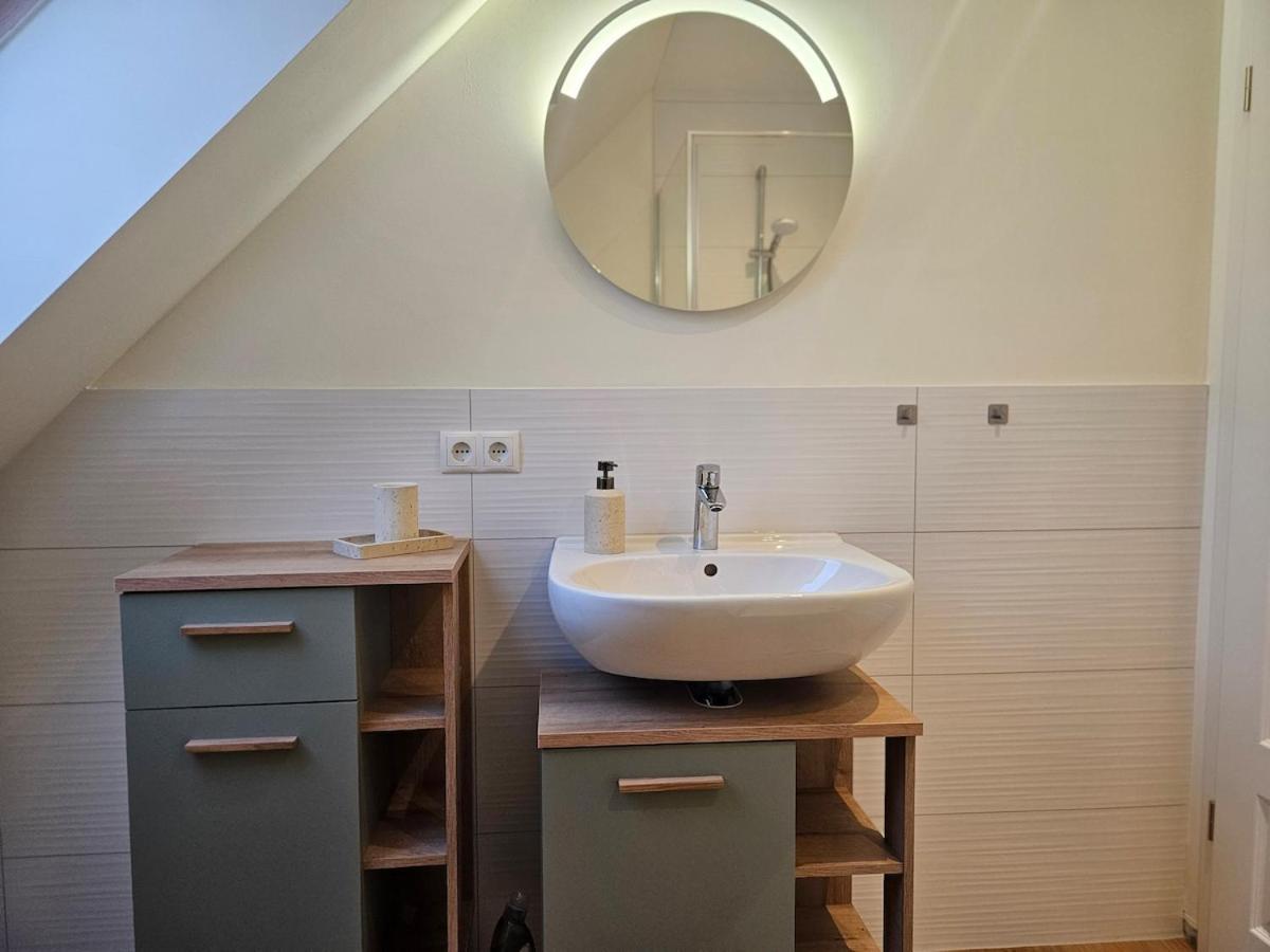 Ferienwohnung Glueck Am See Sternberg Esterno foto
